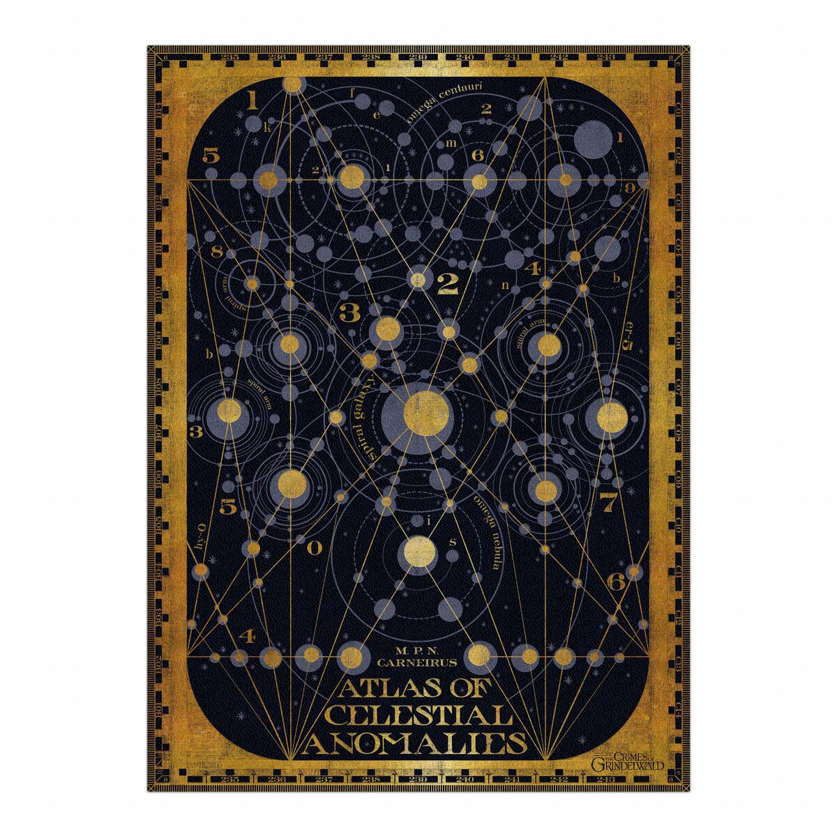 Atlas of Celestial Anomalies Poster - MinaLima