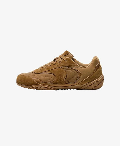 Basket Bershka cuir 