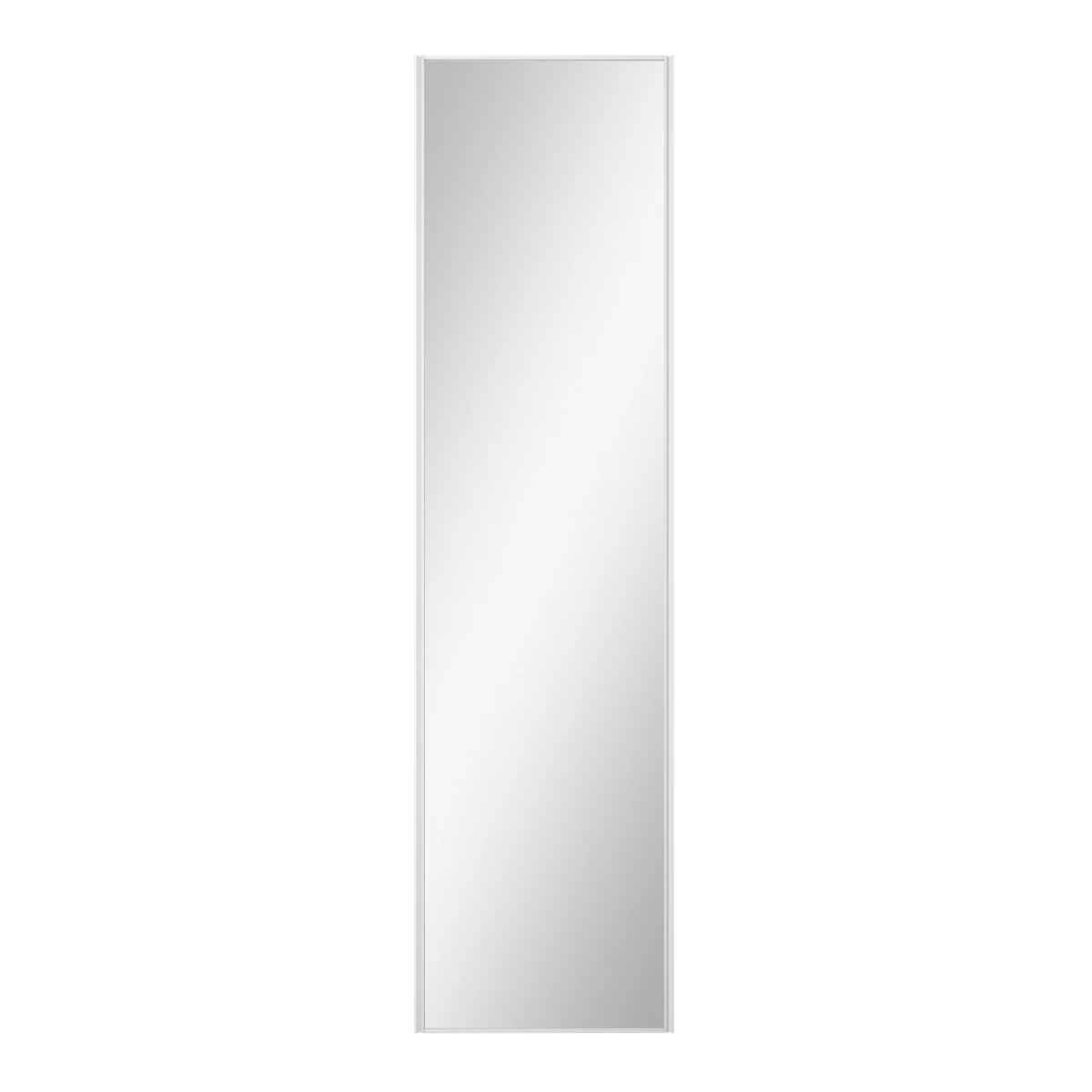 X2 - Porte de placard coulissante Reflect blanc l.66.2xH.250cm | Leroy Merlin