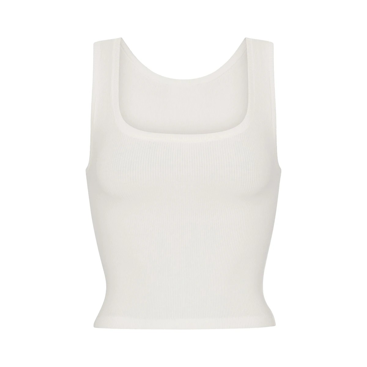 COTTON RIB TANK | MARBLE
