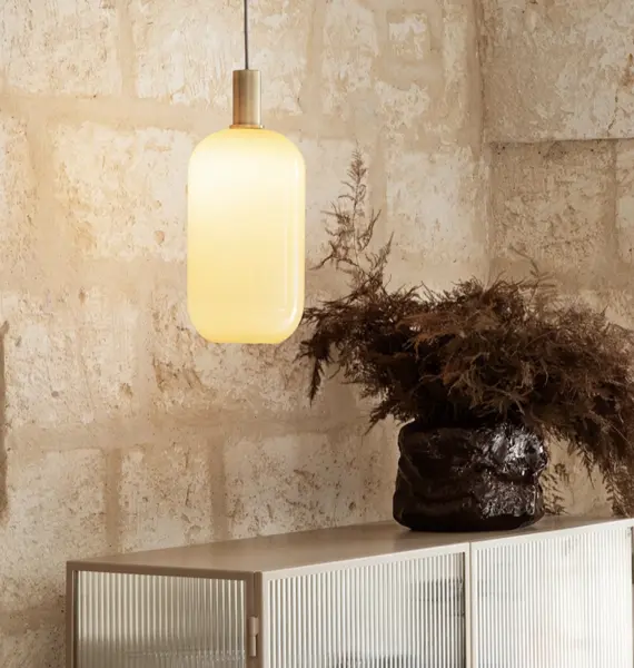 Opal Shade - Tall in Southern Moss by ferm LIVING | Collect Lighting