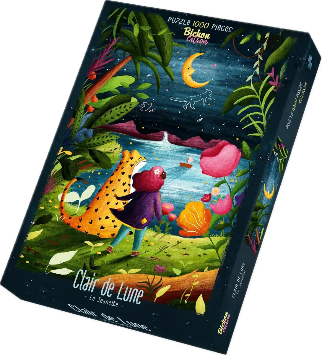 Puzzle Clair de Lune - 1000 pièces - Bichon Citron