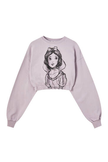 Sweat Blanche Neige cropped Votre wishlist sur Listy