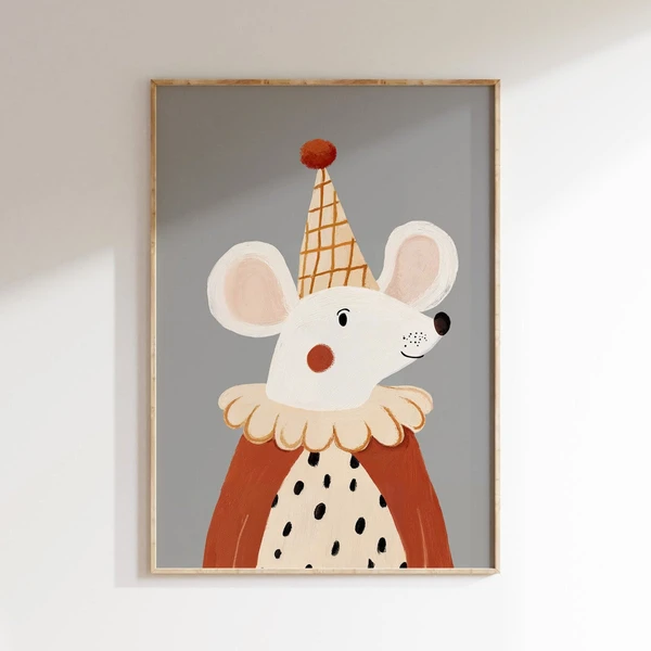 Kinderkamer print | Koning Muis | ELLIE Studio