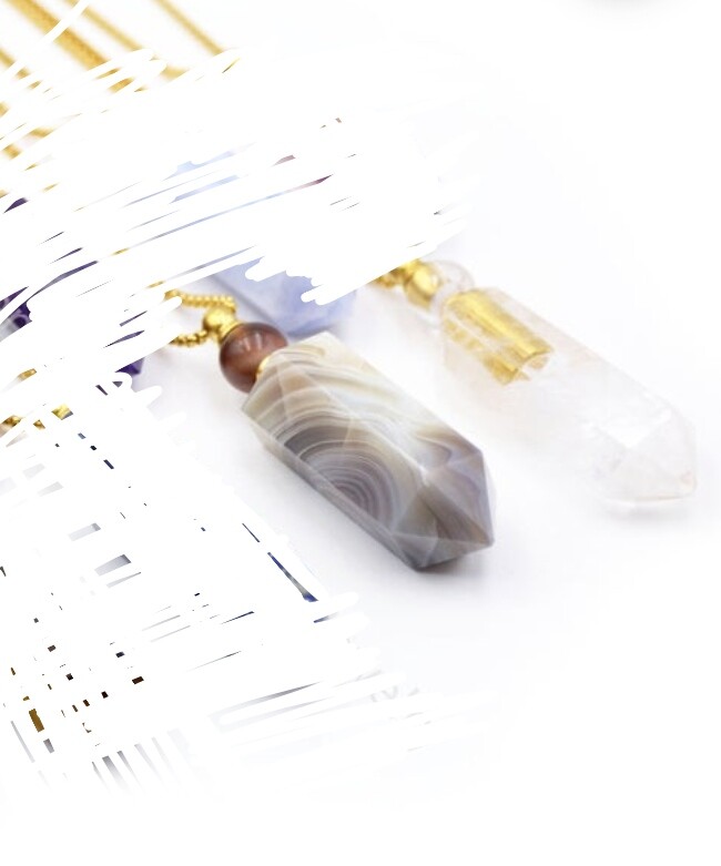💗AGATE ** Pendent gold plated