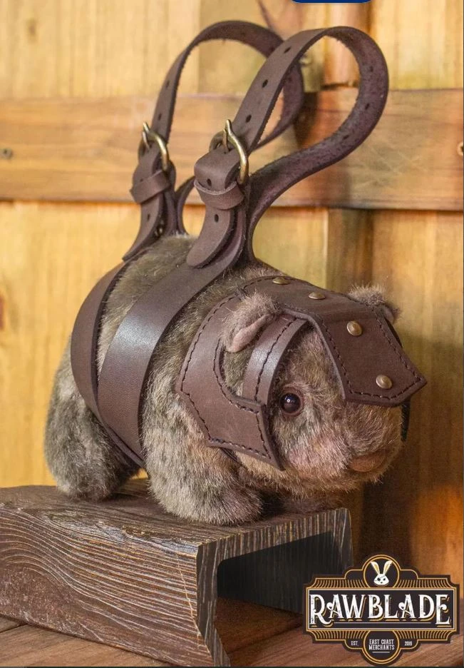 Sac peluche cochon d'Inde GN