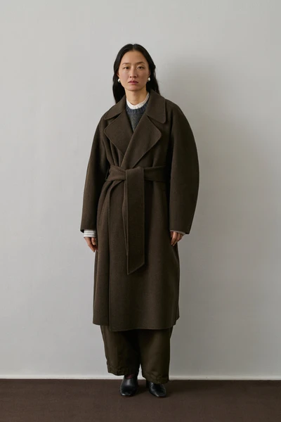 MANTEAU HARVARD MARRON