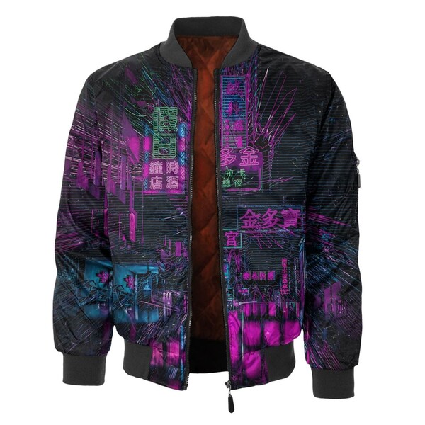 Night Mixer Bomber Jacket