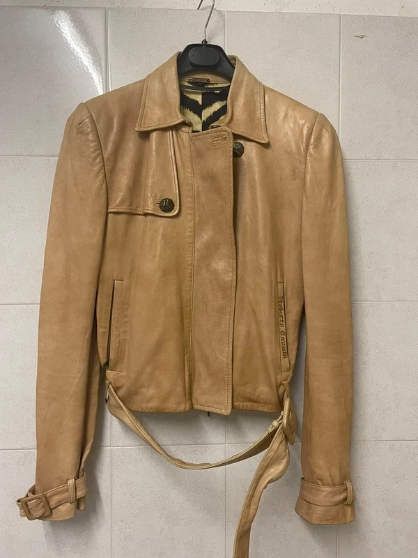 Giubbotto in pelle Roberto Cavalli vintage