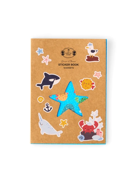 Livre d'autocollants 18 feuilles