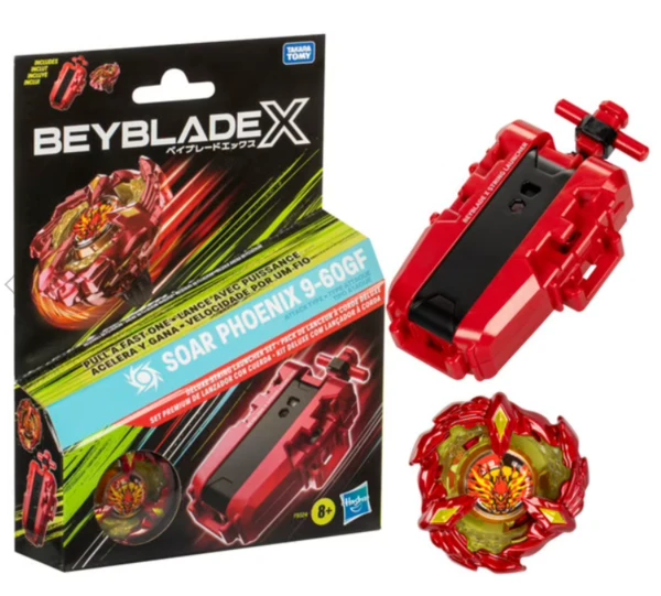 Beyblade X Lanceur à corde deluxe avec toupie