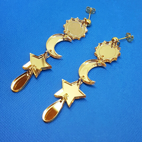 Boucles d'oreilles Astro - Jule et Lily