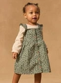 Ensemble body et chasuble fleuri