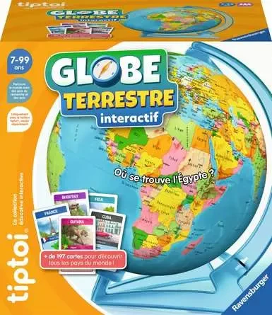 Ravensburger tiptoi® Globe terrestre interactif