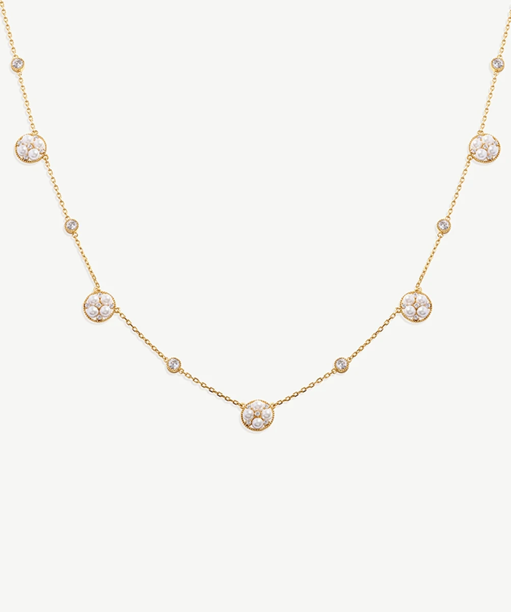 Bouquet Pearl Necklace