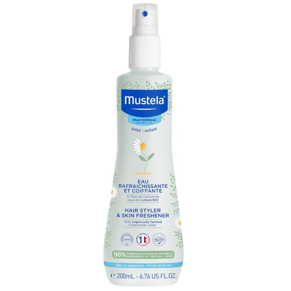 Mustela Bébé Eau Rafraîchissante Peau Normale 200 ml - Redcare Pharmacie