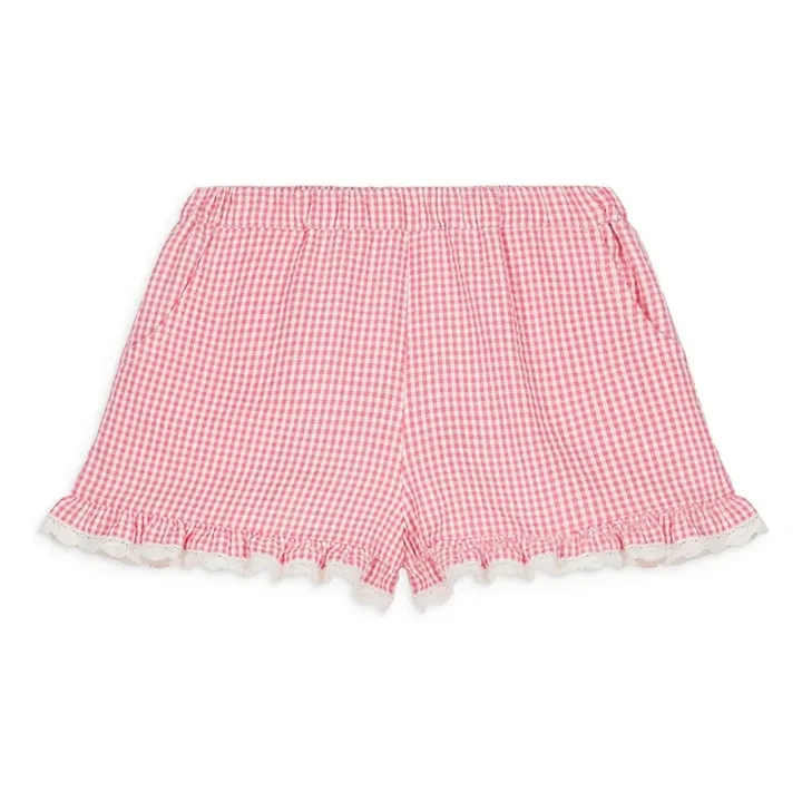 Louise Misha - Short Vallaloid Coton Bio - Rose bonbon | Smallable