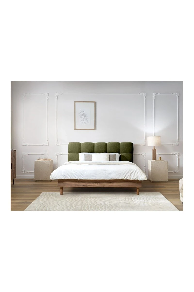 Lit avec sommier en bois Kumo - 153023 - Bobochic