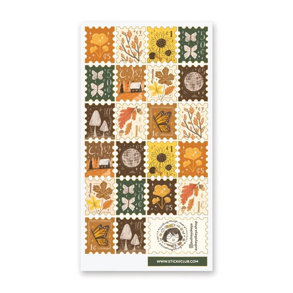 Welcome Fall Stamps