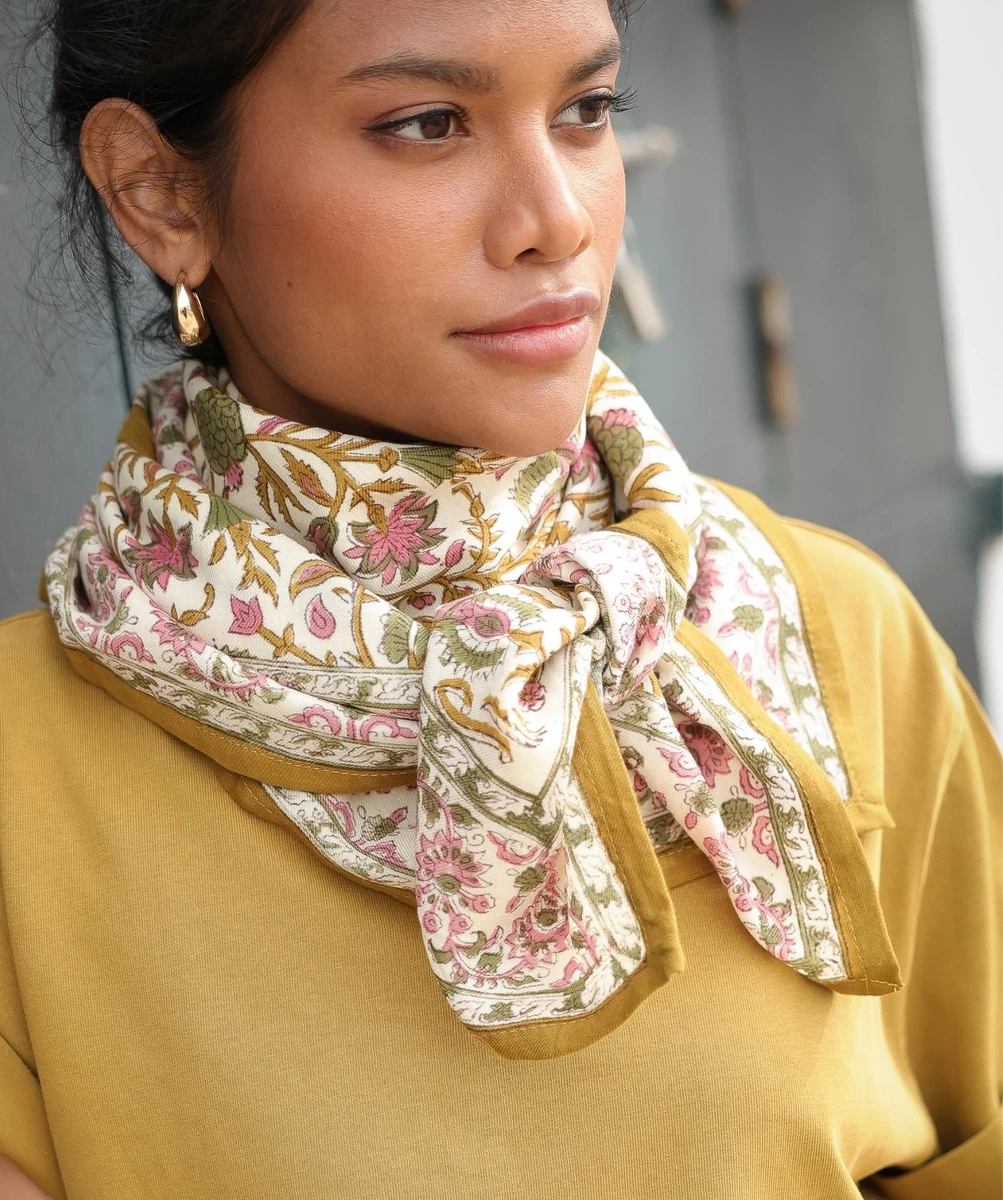 Foulard grand format - Mina Jaspe