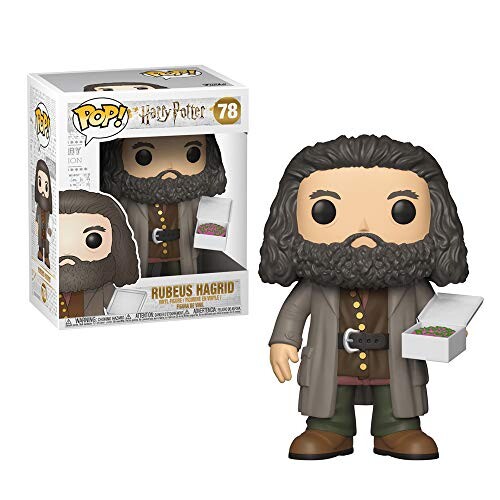 Funko- Figurines Pop Vinyl: Harry Potter S5: 6" Hagrid w/Cake Collectible Figure, 35508, Multcolour