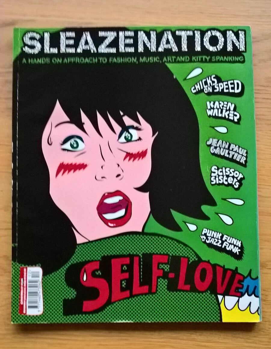 SLEAZENATION   December 2003 /Vintage Magazine Lifestyle, Fashion J. P. GAULTIER