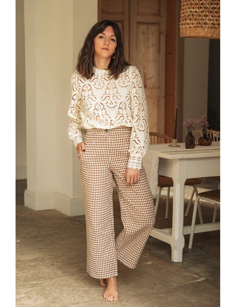 Pantalon Garry brown