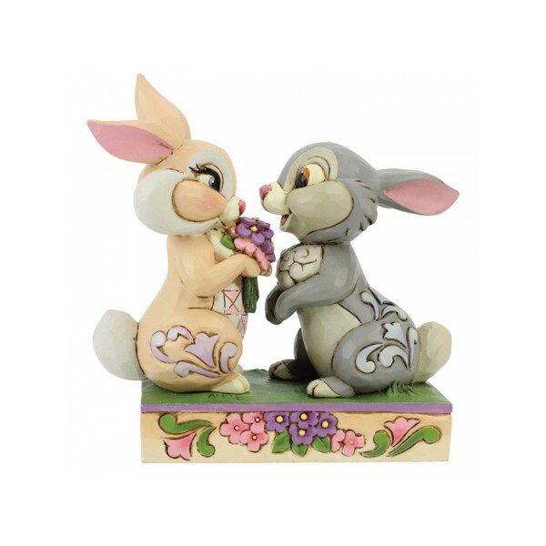 Statuette résine Panpan et Miss Bunny