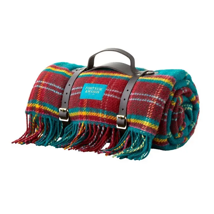 Fortnum’s Tartan Waterproof Picnic Blanket
