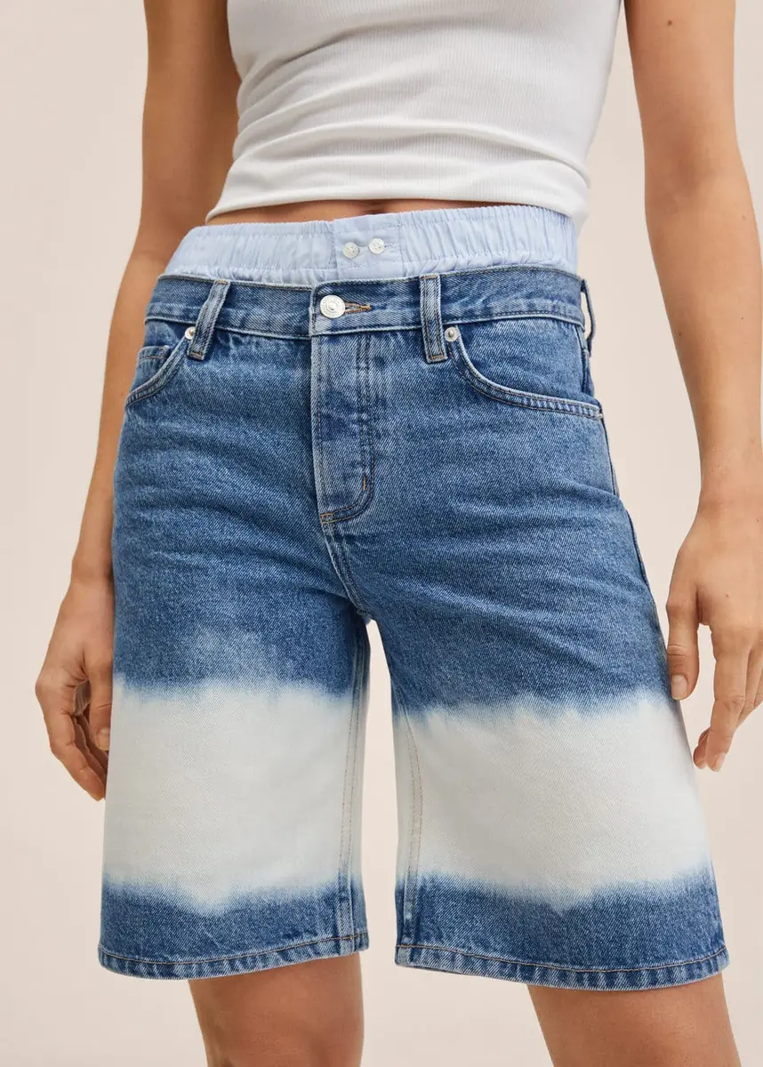 Bermuda tie and dye -  Femme | MANGO OUTLET France