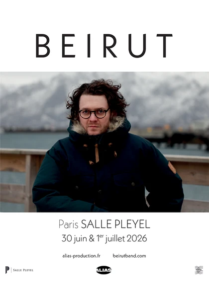 BEIRUT en concert à la Salle Pleyel le 30 juin et 01 juillet 2026