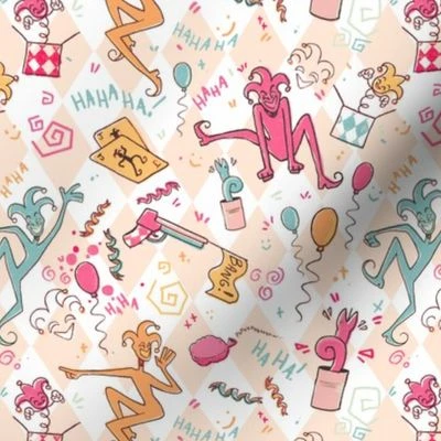 Court Jester (Colorway 3) Fabric | Spoonflower