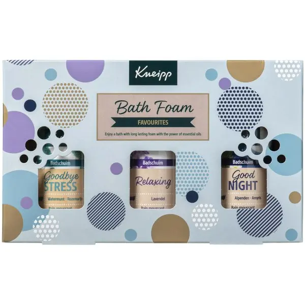 Coffret-cadeau Mousse de bain Favourites - 3 pièces