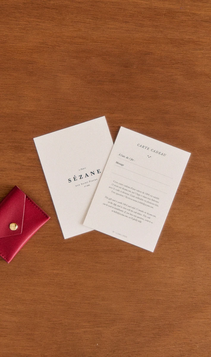 Carte Cadeaux Sézane