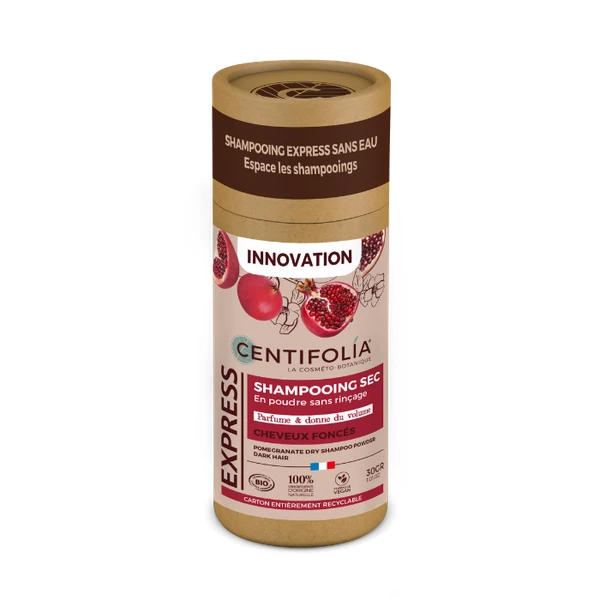 Shampoing Sec Cheveux Foncés Centifolia - La Belle Boucle