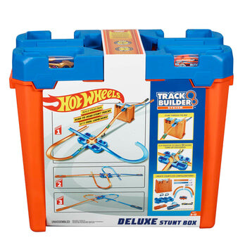 Hot Wheels – Track Builder – Boîte de Construction Deluxe