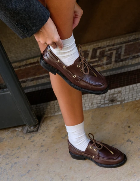Niza derbies - Brown leather