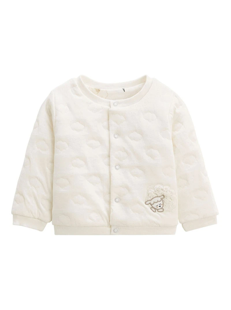 Gilet bébé en molleton Câlins