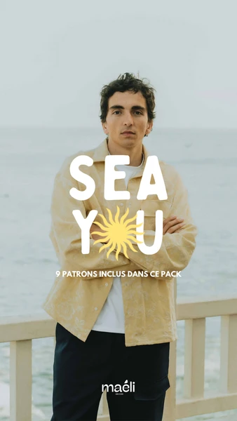 Coffret collection - Sea You - Patrons de couture Homme PDF