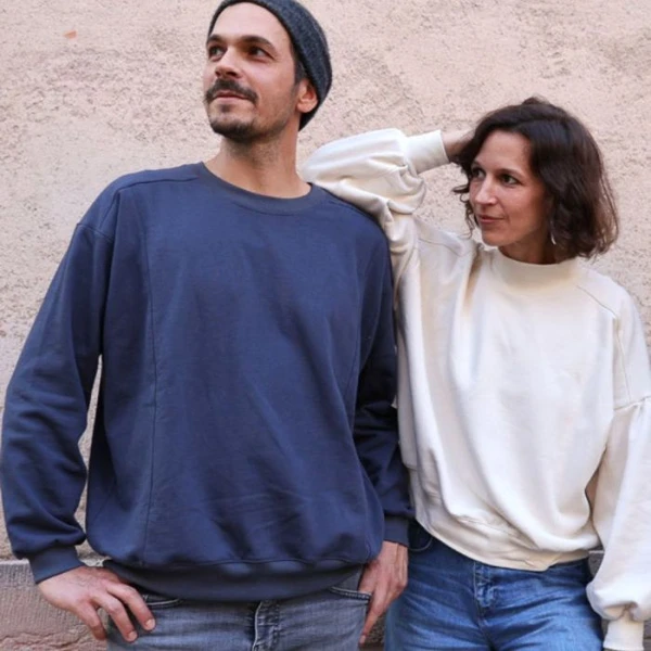 Patron Duo Twister – Sweat pour Femme et Homme
