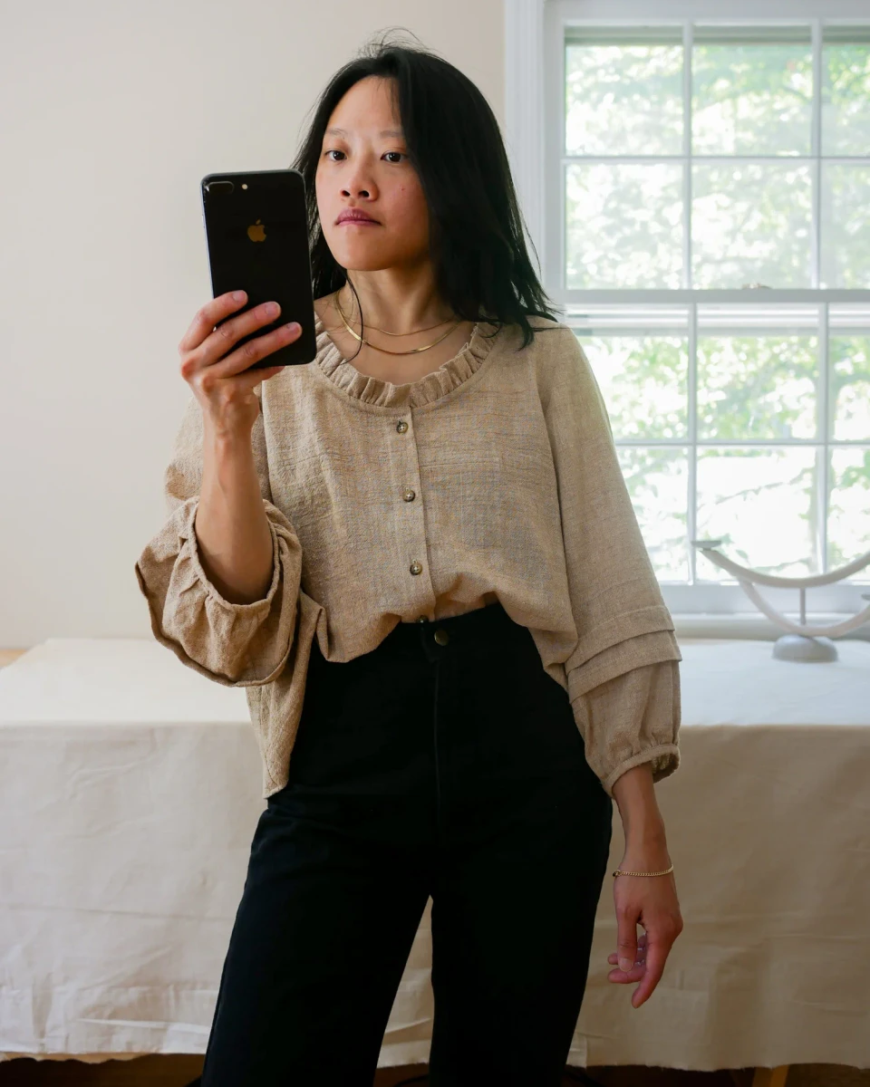 Nepheline Blouse PDF Sewing Pattern — Vivian Shao Chen