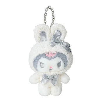 Sanrio Kuromi Mascot Charm (Fluffy Snow Rabbit) 432610