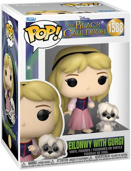 Figurine Funko Pop Taram et le Chaudron magique [Disney] #1588 Eilonwy avec Gurgi