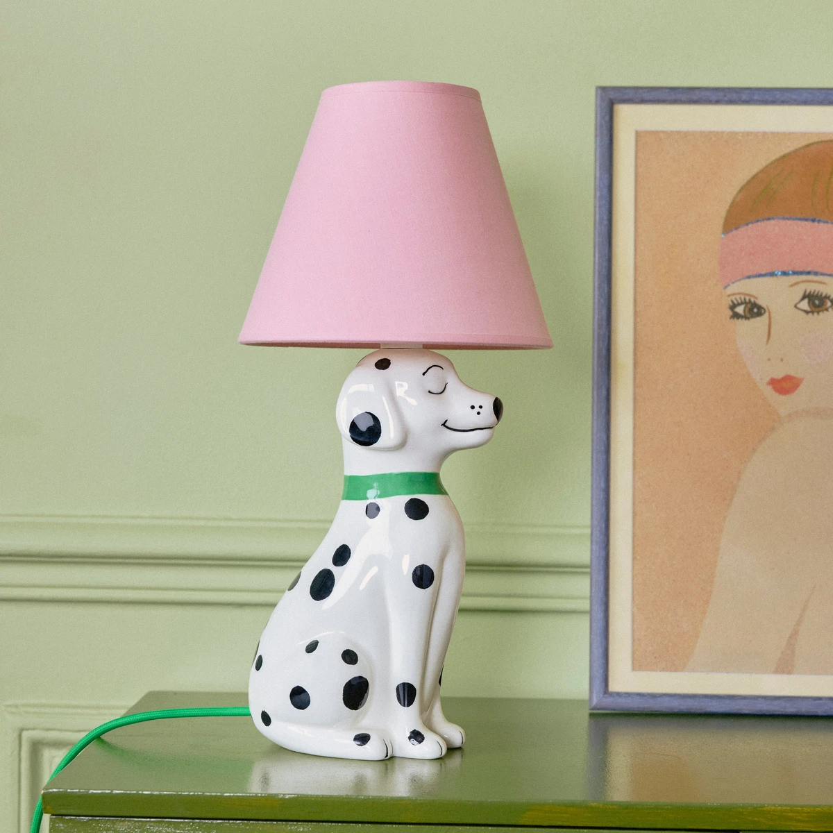 Dalmatian Lamp – Handmade Ceramic, Fun & Unique | Coucou Suzette