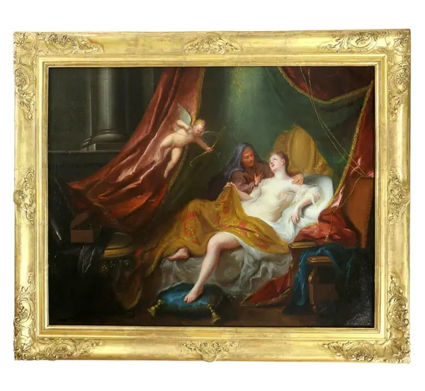 Jean-François De Troy (1679-1752) Et Atelier. Danaé Et La Pluie D’or.