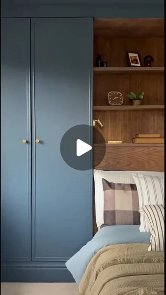 Kerry Kellett on Instagram: "The process, I swear by for painting @ikeauk furniture.Step one is priming. I always prime with @zinsseruk BIN, two coats with a foam roller. Do not miss this step, you don’t want your paint to peel.Next, I added some decorative moulding to these doors which is totally optionalPaint, I always use the same paint as I use on the walls. I find using eggshell paint sometimes gives a bit of a shiny finish. I do three thin coats using a foam roller.You can give a light sand, with a very fine grit sandpaper in between the coats if you find you have any little bubbles.The last step is to seal with a clear furniture lacquer. I always use @rustoleumukIt looks milky when it’s applied but dries completely clear. It hardens the paint and gives very minimal sheen.#furniturepainting #ikeapainting #ikeahack #ikeahacks #paxhack #ikeapax #ikeapaxwardrobe #ikeawardrobe #wardrobes #wardrobeinspo"