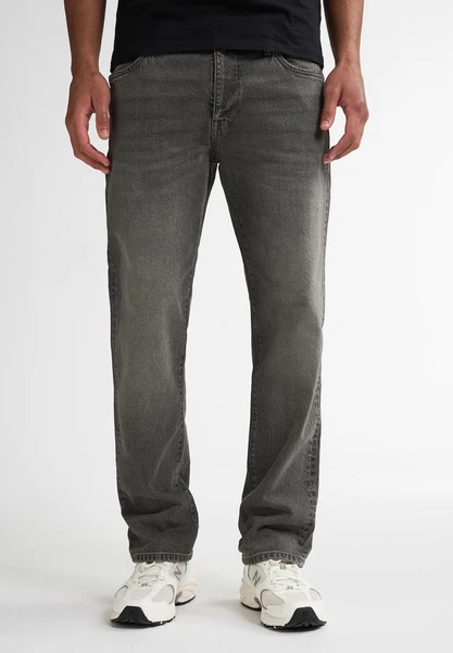 LEWIS REEFVIEW - Jean droit - black stone
