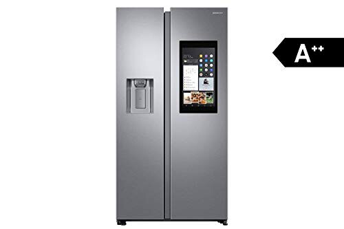 Samsung RS68N8941SL frigo américain Autonome Acier inoxydable 593 L A++ - Frigos américains (Autonome, Acier inoxydable, Américain, LED, R600a, Verre)