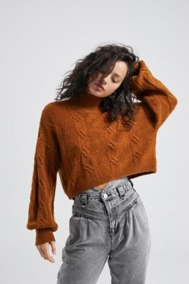 UO - Pull en maille torsadée
