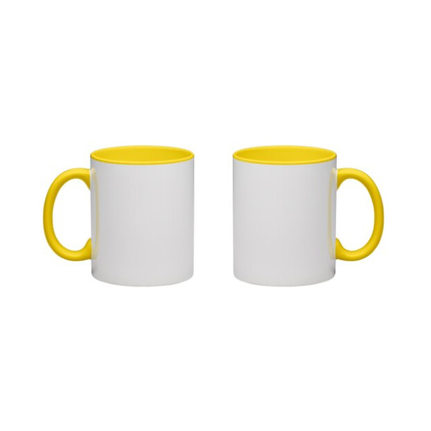 Tasse Colored imprimée en couleur sur tout le tour
